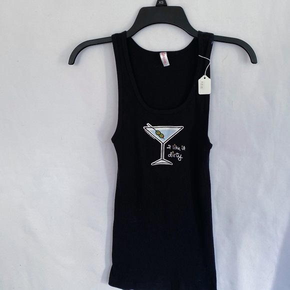 I like it dirty martini tank and hat New - Picture 1 of 2
